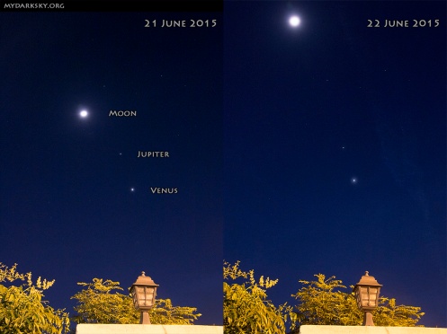 Moon Venus Jupiter 2015